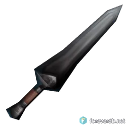Deathstalker Shortsword, rendered from the Forever client
