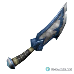 Blade of the Basilisk, rendered from the Forever client