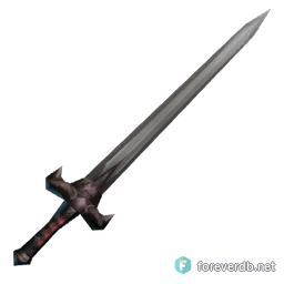 Shadowfang, rendered from the Forever client