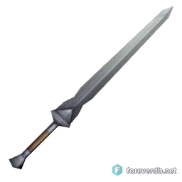 Merc Sword, rendered from the Forever client