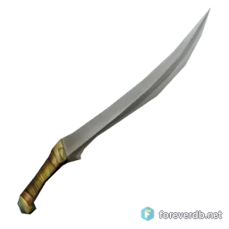Twisted Sabre, rendered from the Forever client