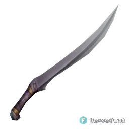 Redridge Machete, rendered from the Forever client