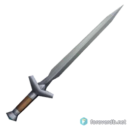 Umbral Sword, rendered from the Forever client