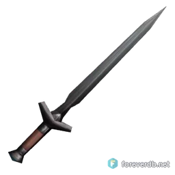 Heirloom Sword, rendered from the Forever client