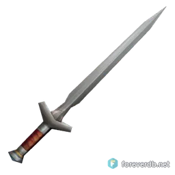 Haggard's Sword, rendered from the Forever client