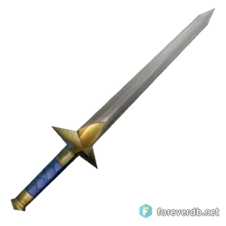 Solid Shortblade, rendered from the Forever client