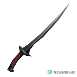 Commoner's Sword, rendered from the Forever client