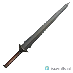 Wildgore Greatsword, rendered from the Forever client