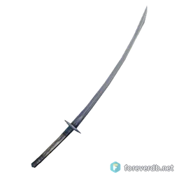 Frost Tiger Blade, rendered from the Forever client
