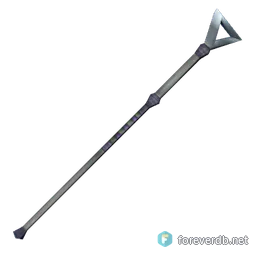 Staff of Lore, rendered from the Forever client
