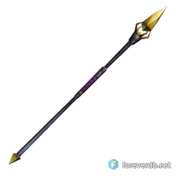 Nimboya's Mystical Staff, rendered from the Forever client