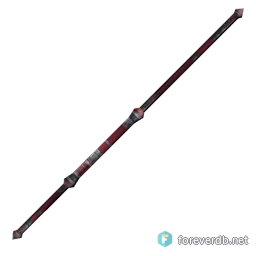 Heavy War Staff, rendered from the Forever client
