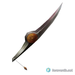 Hypnotic Blade, rendered from the Forever client