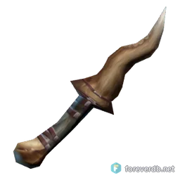 Desert Crawler's Claw, rendered from the Forever client
