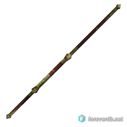 Monk's Staff, rendered from the Forever client