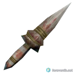 Prison Shank, rendered from the Forever client