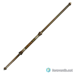 Mavoris's Warstaff, rendered from the Forever client