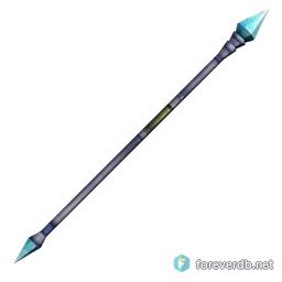 Icicle Rod, rendered from the Forever client