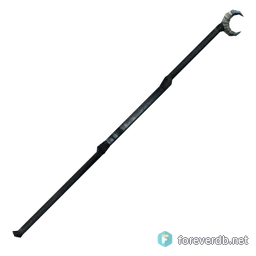 Nightbane Staff, rendered from the Forever client