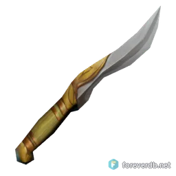 Hunting Knife, rendered from the Forever client