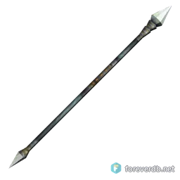 Lesser Staff of the Spire, rendered from the Forever client