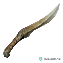 Hook Dagger, rendered from the Forever client