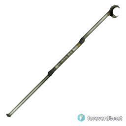Medicine Staff, rendered from the Forever client