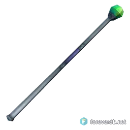 Staff of Nobles, rendered from the Forever client