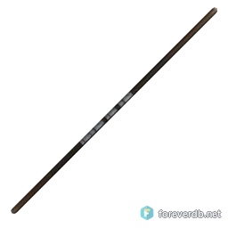Sturdy Quarterstaff, rendered from the Forever client