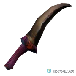 Naraxis' Fang, rendered from the Forever client