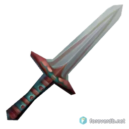 Craftsman's Dagger, rendered from the Forever client