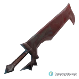 Blade of Senseless Slaughter, rendered from the Forever client