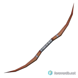 Recurve Long Bow, rendered from the Forever client