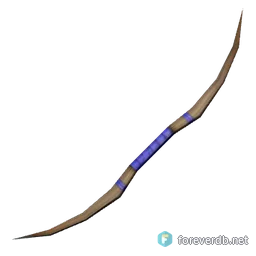 Taut Compound Bow, rendered from the Forever client