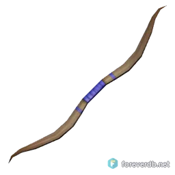 Mishandled Recurve Bow, rendered from the Forever client