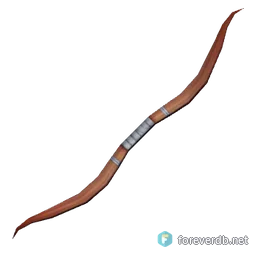 Laminated Recurve Bow, rendered from the Forever client