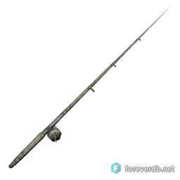 Fishing Pole, rendered from the Forever client