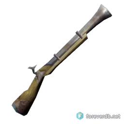 Skorn's Rifle, rendered from the Forever client