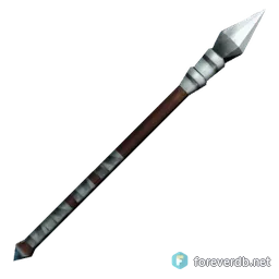Pitchwood Wand, rendered from the Forever client