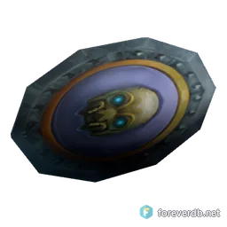 Aegis of Battle, rendered from the Forever client