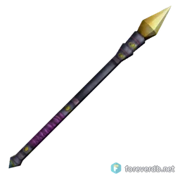 Dire Wand, rendered from the Forever client
