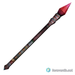 Branding Rod, rendered from the Forever client