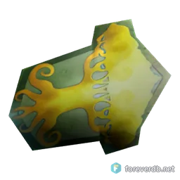 Emerald Shield, rendered from the Forever client