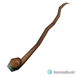 Sable Wand, rendered from the Forever client