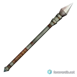 Ivory Wand, rendered from the Forever client