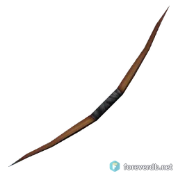 Dense Shortbow, rendered from the Forever client