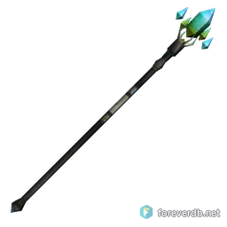 Magus Long Staff, rendered from the Forever client