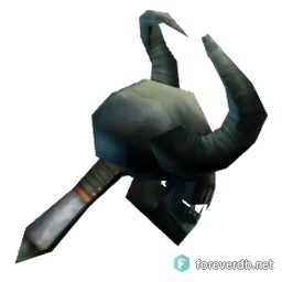 Skull of Impending Doom, rendered from the Forever client