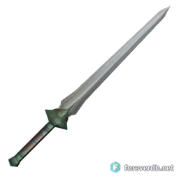Zweihander, rendered from the Forever client