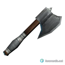 Hatchet, rendered from the Forever client